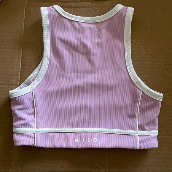 Wilo Australian Brand Small Removable Padded Bra Active Lilac - Size Small - Picture 3 of 8